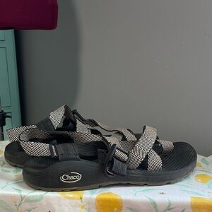 Chaco Black and Gray Women's Sandals